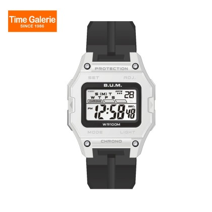 BUM Men BUMWBM03001 Digital Sports Black Rubber Strap Watch BUM Men BUMWBM03001 Digital Sports Black Rubber Strap Watch